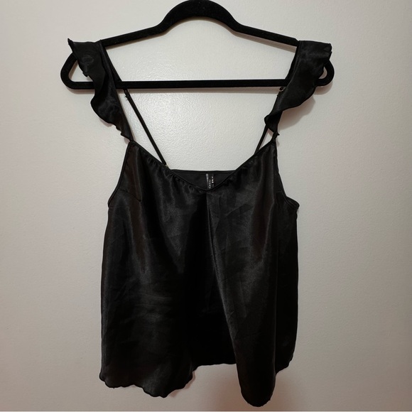 Black Lingerie Pyjama Set - Picture 1 of 3